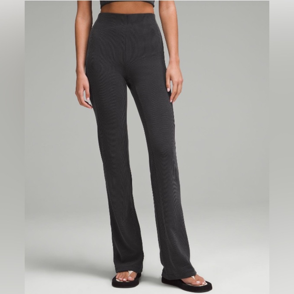 lululemon athletica Black Flare Pants